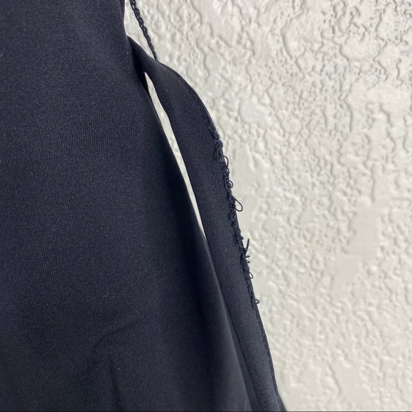 Uniqlo x Theory Black Stretch Short Sleeve A-Line Dress - Picture 7 of 8